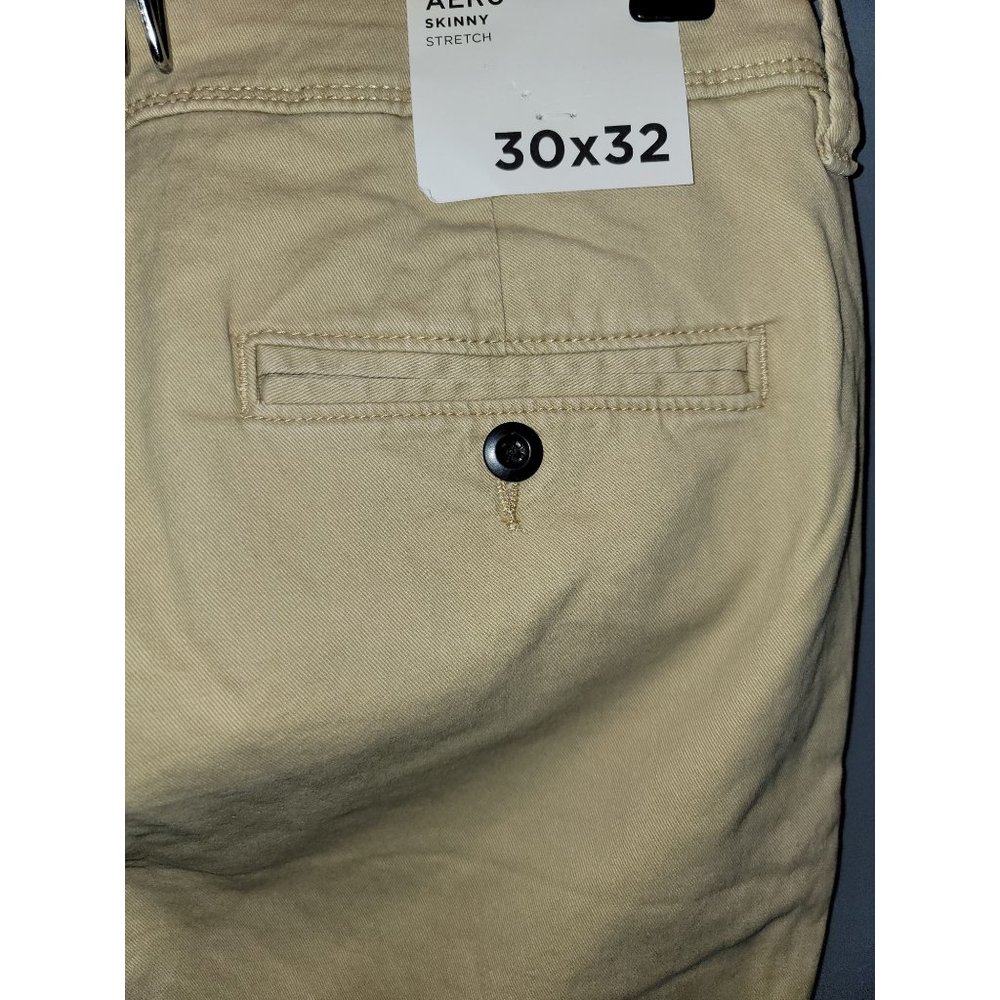 Aeropostale Men's Skinny Khaki Size 30x32 NWT - Picture 5 of 6
